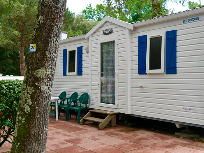 location dans un camping sans animations en Vendée et proche de la plage 